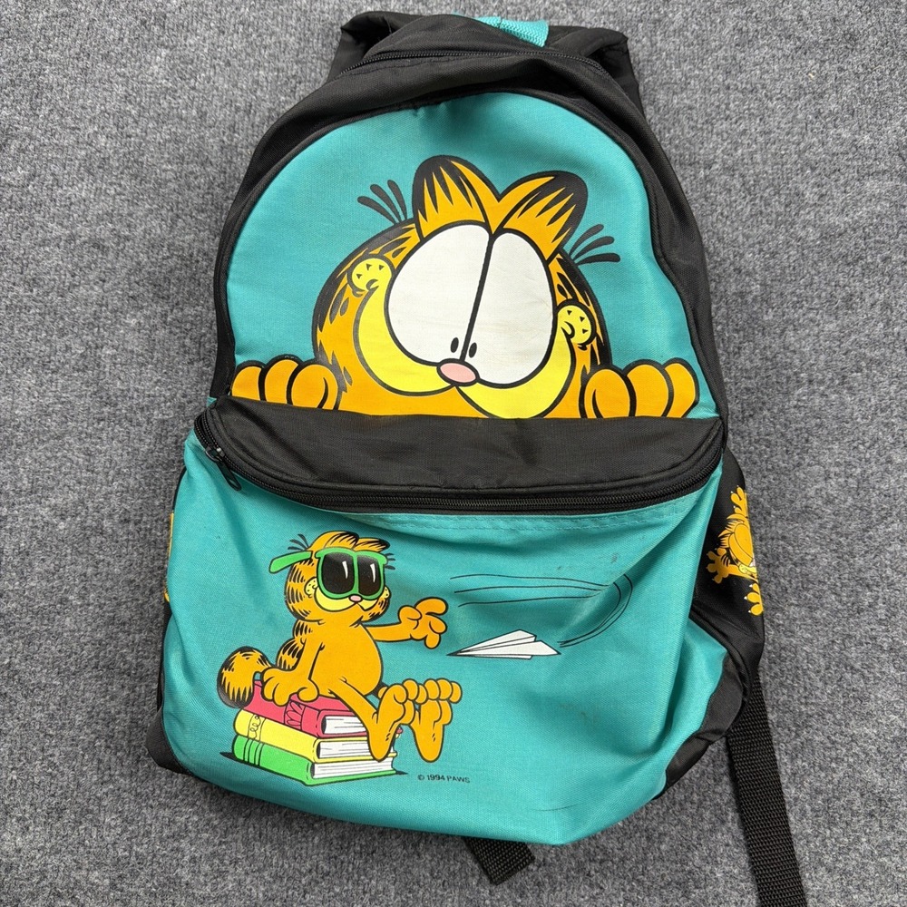 Vintage Garfield Backpack 1994 Paws Franco American Pasta Back Pack